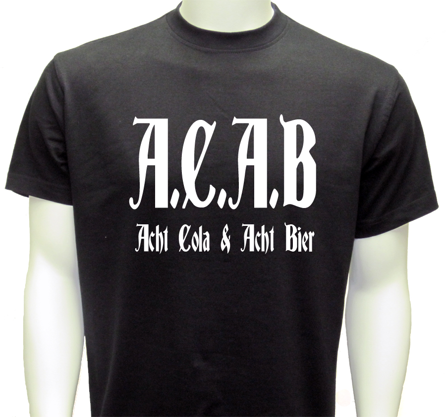 (4)T-shirt ACAB COLA